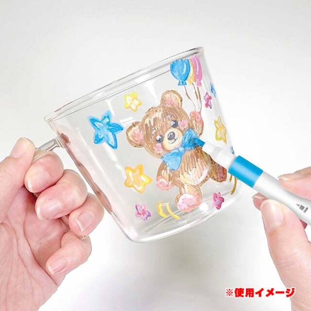 布やガラスに掛ける！万能マーカー】ハック(HAC) 水性アクリルマーカー