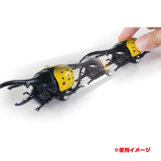 白熱のスピード昆虫バトル】ハック(HAC) 激突プルバックカー カブト