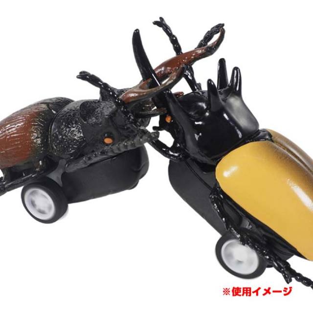 白熱のスピード昆虫バトル】ハック(HAC) 激突プルバックカー カブト