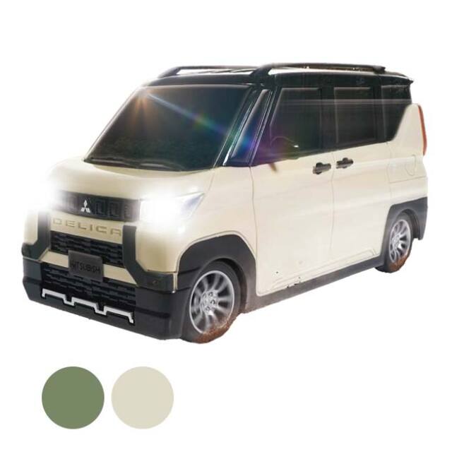 【本物さながらのフォルムと動きを再現！】ハック(HAC) RC 三菱自動車 ミツビシ デリカミニ DELICA mini ラジコンカー HAC4708(25y3m)