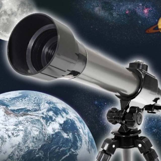 「宇宙の神秘を確認しよう！」ハック(HAC) 天体望遠鏡 スタービューアー 20倍・30倍・40倍の３種類レンズ＆三脚台付属 HAC3542-ブラック(24y6m)