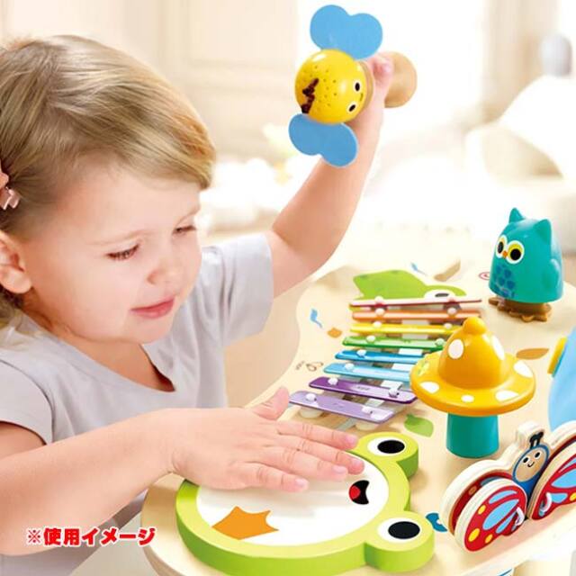 ハペ(Hape) シンフォニー テーブル ミュージカルテーブル 演奏モード