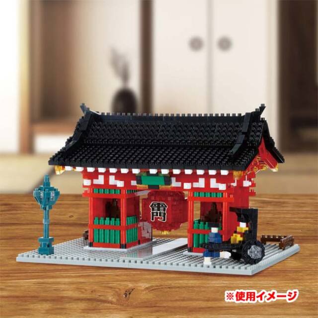 カワダ(Kawada) ナノブロック 雷門 おもちゃ ブロック QQ コストコ NBM