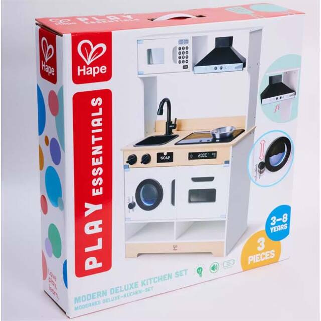 ハペ(Hape) モダン デラックス キッチン 電子レンジ＆洗濯機＆オーブン