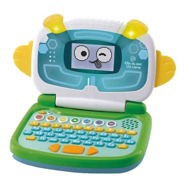 「数字やアルファベットを学べる」VTECH(ヴイテック) クリック ABC 123 ラップトップ キッズパソコン おもちゃPC QQ ※英語商品※ 6151(23y11m)コストコ