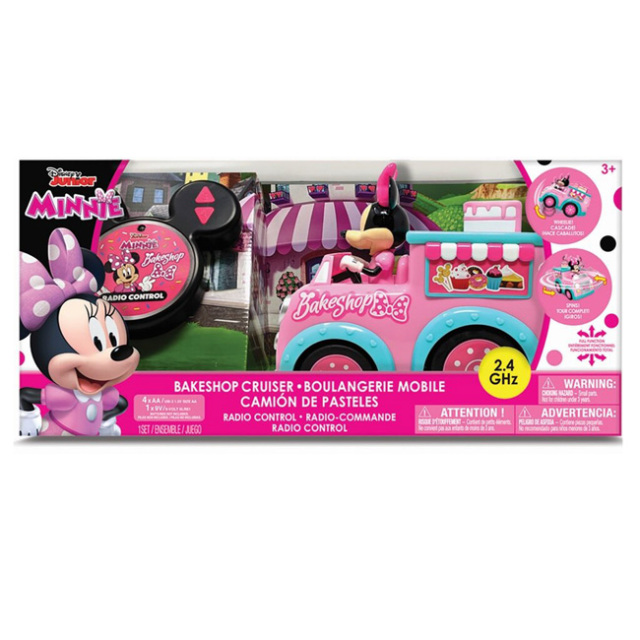 操作簡単 ラジコン ディズニージュニア Disney Junior ラジコンカー ミッキーの消防車 ミニーのお菓子屋さん リモコン操作 22y1m