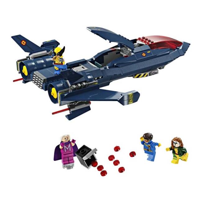 レゴ(LEGO) MARVEL マーベル X-MEN エックスメン X-ジェット おもちゃ ブロック QQ コストコ 76281(26y2m)