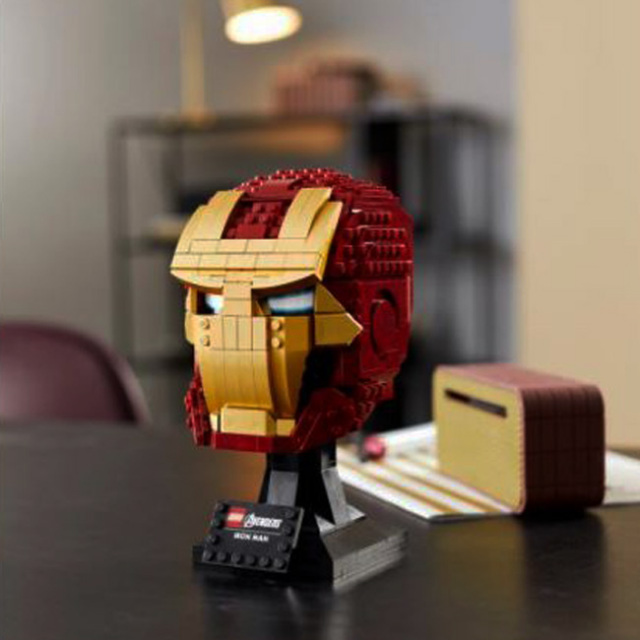 レゴ Lego マーベルスーパーヒーローズ アイアンマン ヘルメット おもちゃ ブロック y12m レゴ Lego マーベルスーパーヒーローズ アイアンマン ヘルメット おもちゃ ブロック y12m