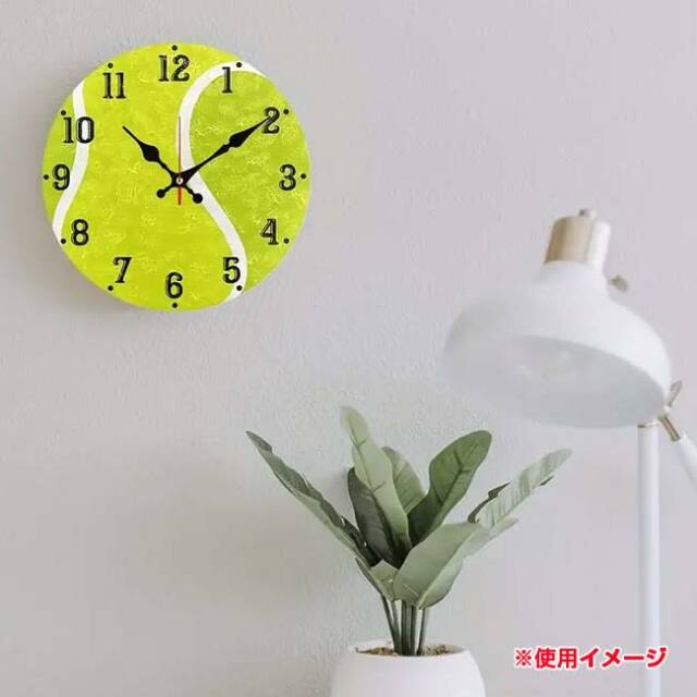 テニス好きさんのインテリアに最適」 テニスボール型 ウォール