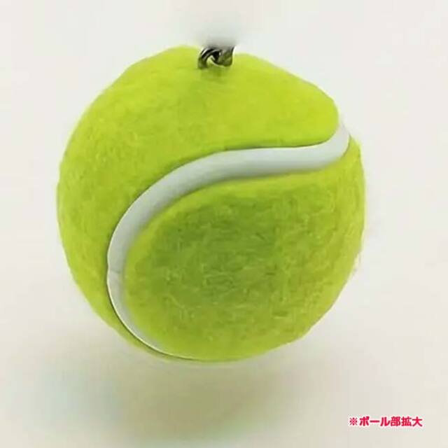 耳元のおしゃれに♪コートで目立っちゃおう」 テニスボール型 フック