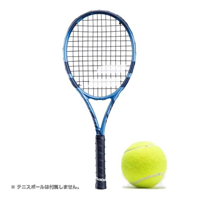 【全長25.5cm！】バボラ(Babolat) ミニラケット 2025 PURE DRIBE ピュアドライブ ※注意※ ミニチュアです！ 741022-100ブルー(25y2m)