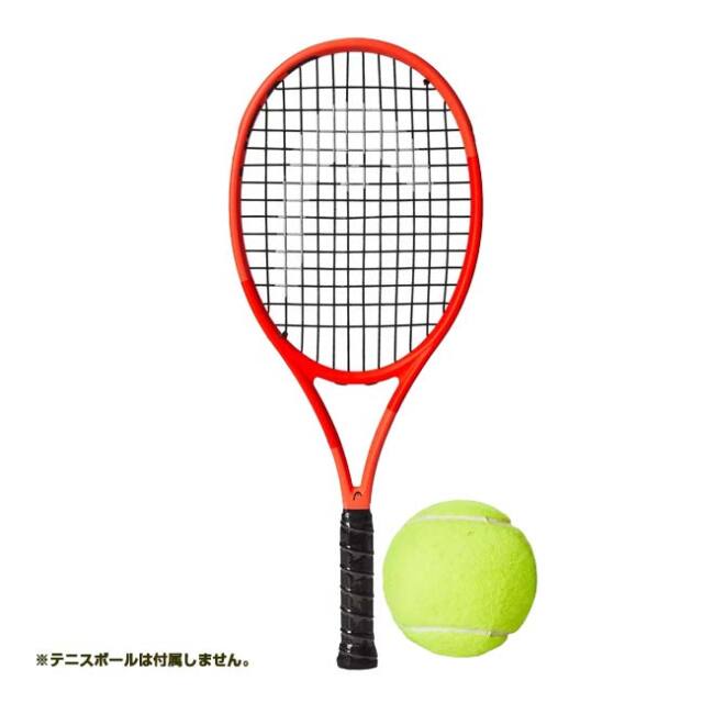 【全長25.5cm！】ヘッド(HEAD) ミニラケット Radical MP ラジカル ミッドプラス 2025 ※注意※ ミニチュアです！ 289115 オレンジ(25y6m)