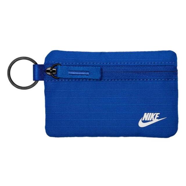ナイキ(NIKE) ユニセックス CLUB クラブ ポーチウォレット 小銭入れ 小物入れ カードケース WL3421-492 ゲームロイヤル×BK×WH(26y1m)