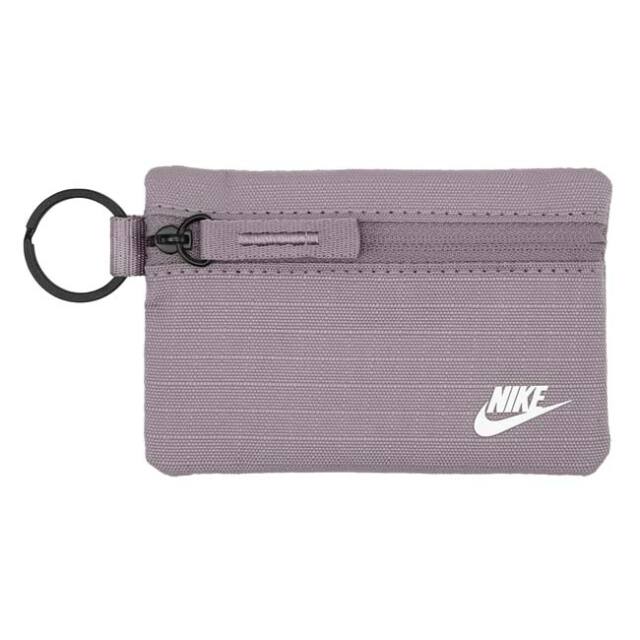 ナイキ(NIKE) ユニセックス CLUB クラブ ポーチウォレット 小銭入れ 小物入れ カードケース WL3421-201 LTバイオレットオレ×BK(26y1m)