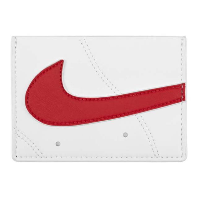 ナイキ(NIKE) 2025 SP ユニセックス Icon Air Force 1 アイコン エアフォース1 カードウォレット カードケース N1009738-173 ホワイト×レッド(25y5m)
