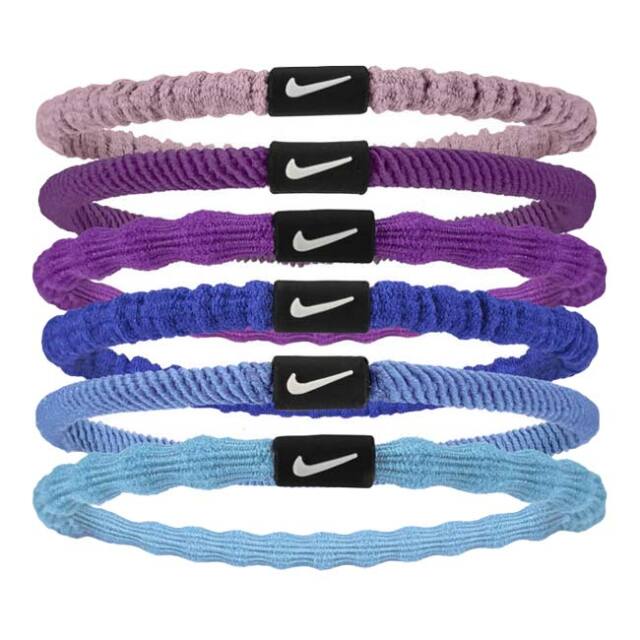 ナイキ(NIKE) フレックス ヘアタイ ヘアゴム 色違い6本組 N1009194／BN2085-619アソート(25y1m)