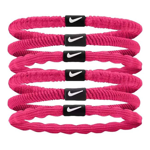 同色6本組」ナイキ(NIKE) FLEX フレックス ヘアタイ ヘアゴム 6