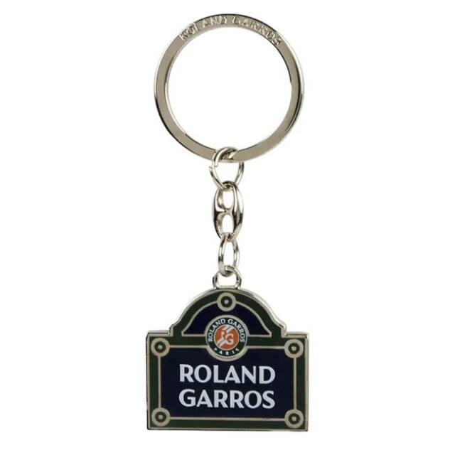 Roland Garros Official(ローランギャロス) 2026 ストリートネームプレート キーリング キーホルダー 203RGS601RUE グリーン(26y8m)