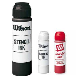 ウィルソン ステンシルインク (ブラック・レッド・ホワイト)  (Wilson Stencil INK)WRZ742500／WRZ7426