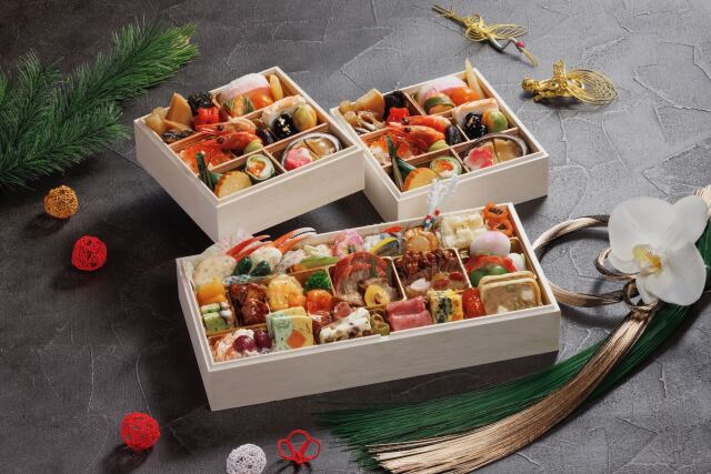【早割10％OFF】 ペア二段重（2人前） 12.31（水）配達 ＜300個限定＞