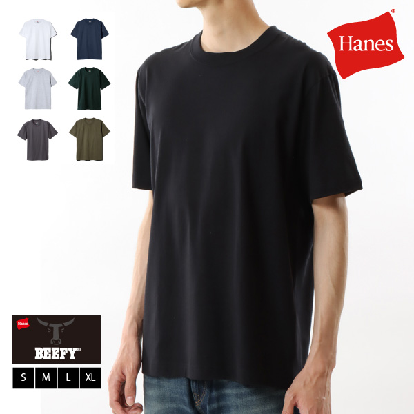 (ヘインズ) Hanes Tシャツ 半袖 BEEFY-T Tシャツ H5180 メンズ レディース