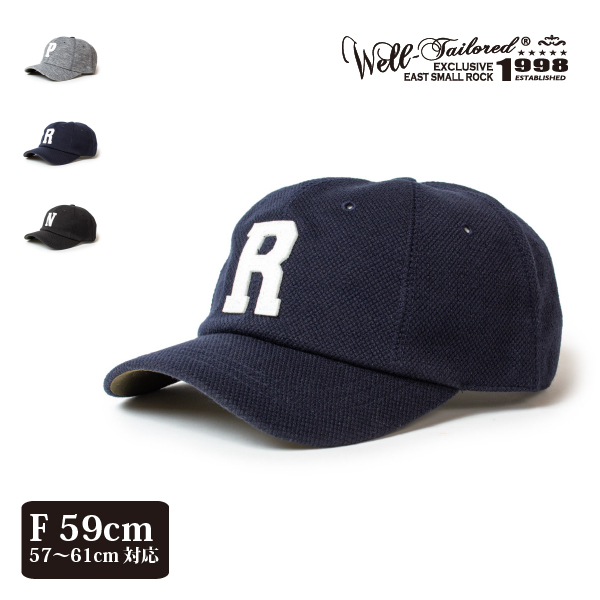 (ウェルテイラード) Well-Tailored 帽子 キャップ ベースボールキャップ 鹿の子素材 大きいサイズ 春夏 秋冬 メンズ レディース KKC-280