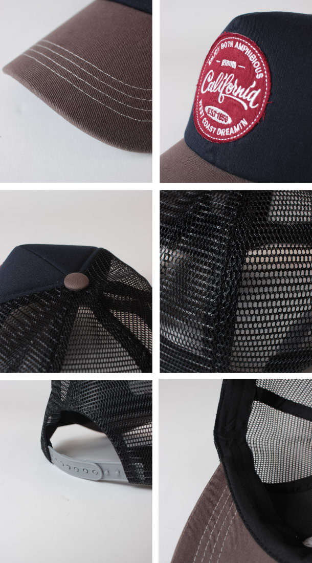 (アナグラム) ANAGRAM メッシュキャップ カリフォルニア ゴルフ 大きいサイズ 帽子 XLサイズ 熱中症対策 紫外線対策 UV対策