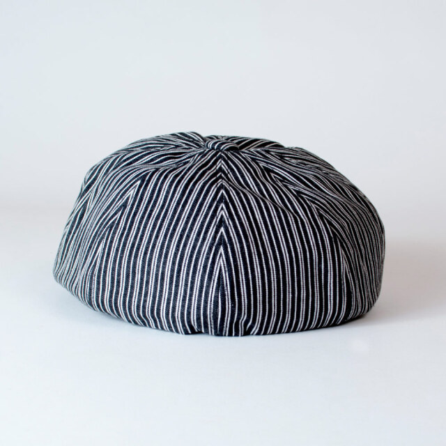 (アナグラム) ANAGRAM 2way ヒッコリーデニムキャスケット ハンチング ニュースキャップ 59cm 62cm 大きいサイズ キングサイズ 帽子 XL