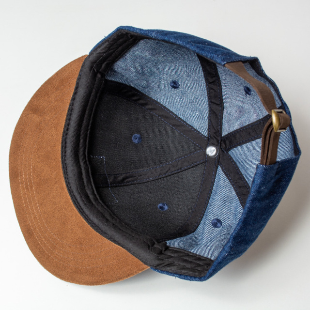 (アナグラム) ANAGRAM 帽子 キャップ ベースボールキャップ デニム スウェード フラットバイザー メンズ レディース AGM2310