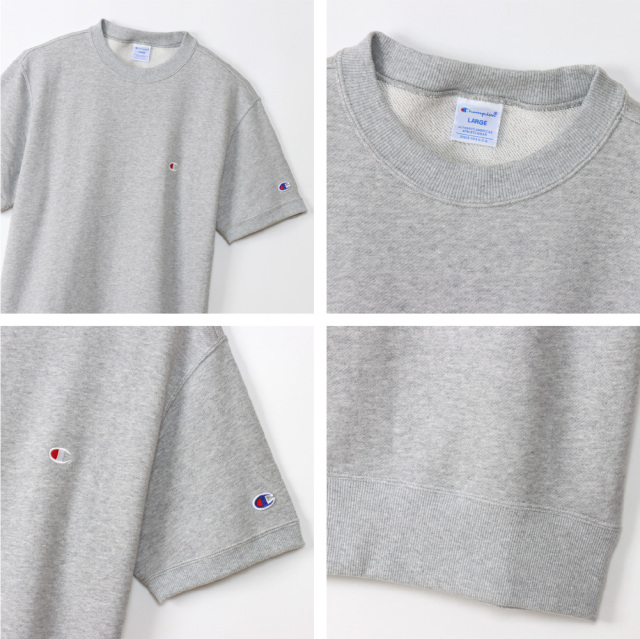 チャンピオン　スウェット　半袖　メンズ　M Champion チャンピオン 半袖 Tシャツ ショートスリーブクルー