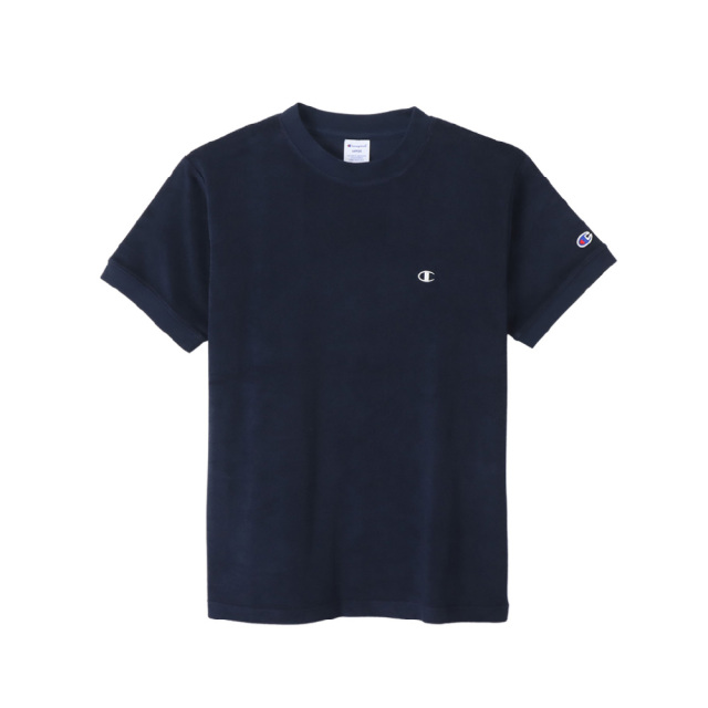 (チャンピオン) Champion 半袖 Tシャツ パイル生地 ショートスリーブTシャツ 23SS 春夏新作 ベーシック メンズ レディース