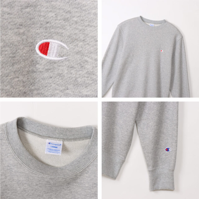 (チャンピオン) Champion クルーネックスウェットシャツ 23FW 秋冬新作 ベーシック C3-Y035 メンズ レディース