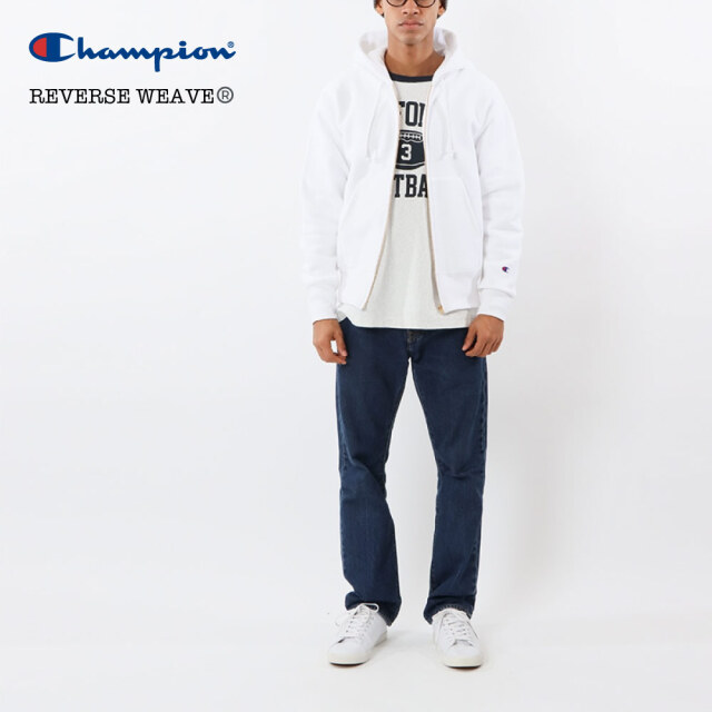 (チャンピオン) Champion リバースウィーブ(R)  ジップフーデッドスウェットシャツ フルジップ 23FW 秋冬新作 C3-Y134 メンズ レディース