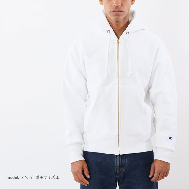 (チャンピオン) Champion リバースウィーブ(R)  ジップフーデッドスウェットシャツ フルジップ 23FW 秋冬新作 C3-Y134 メンズ レディース