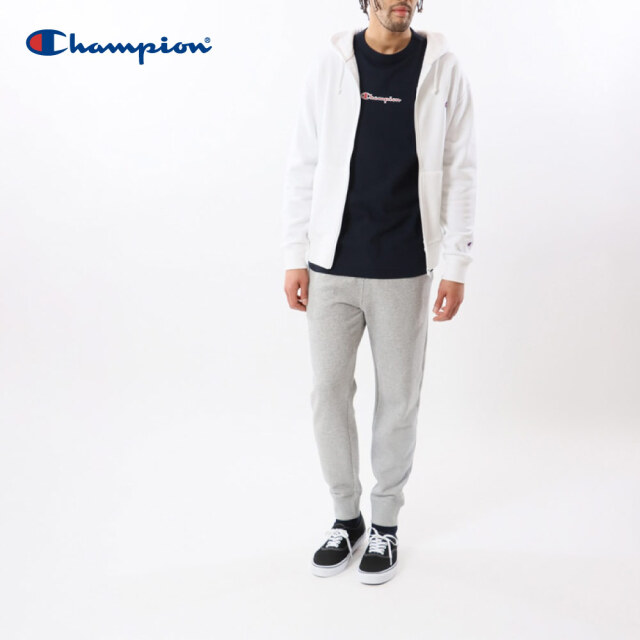 (チャンピオン) Champion ジップフーデッドスウェットシャツ 23FW 秋冬新作 ベーシック C3-Y137 メンズ レディース