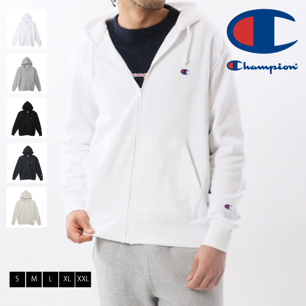 (チャンピオン) Champion ジップフーデッドスウェットシャツ 23FW 秋冬新作 ベーシック C3-Y137 メンズ レディース