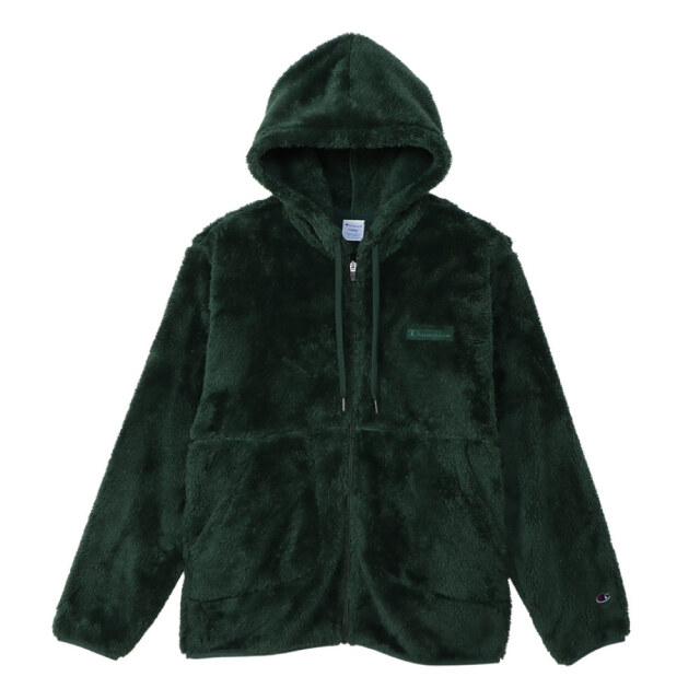 (チャンピオン) Champion ジップフーデッドジャケット シェルパフリース 23FW 秋冬新作 ベーシック C3-Y615 メンズ レディース