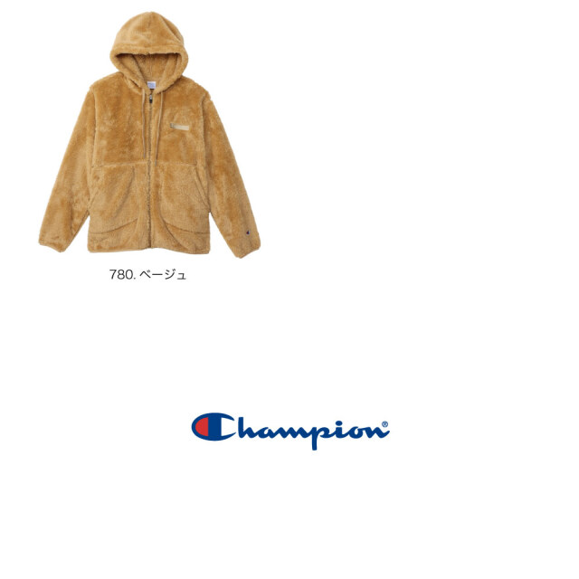 (チャンピオン) Champion ジップフーデッドジャケット シェルパフリース 23FW 秋冬新作 ベーシック C3-Y615 メンズ レディース