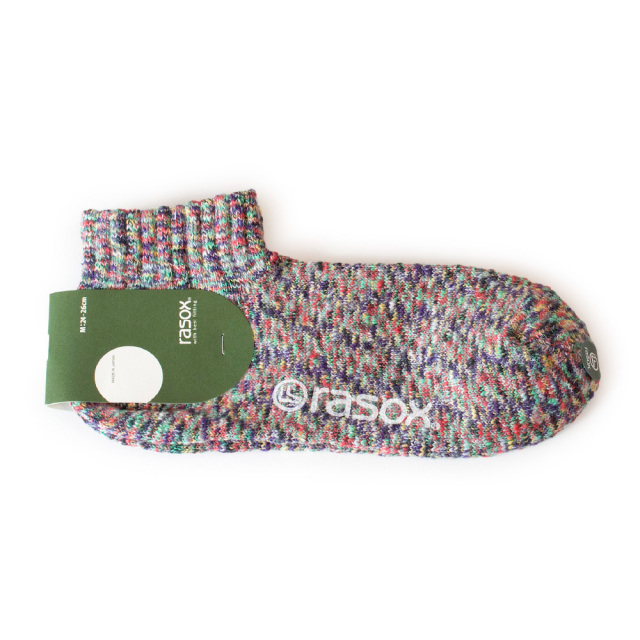 rasox 幾何学模様ソックス M:24-26cm rasox 幾何学模様ソックス M:24-26cm rasox 幾何学模様ソックス 22