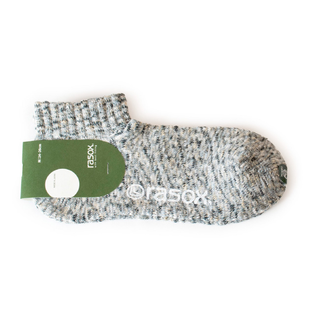 rasox ラソックス 靴下 ソックス スプラッシュロウ アンクル丈