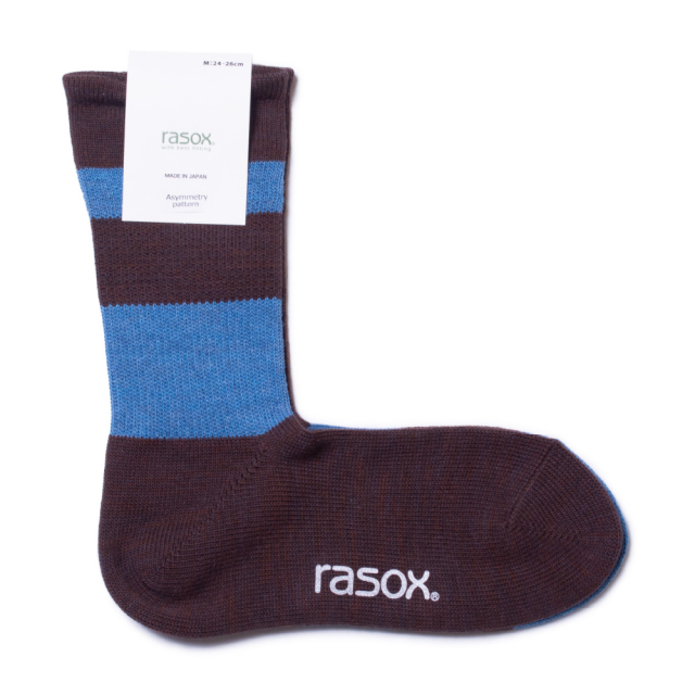 (ラソックス) rasox 靴下 ソックス DRミックス L字型 杢 ラソックスジャパン CA090CR10