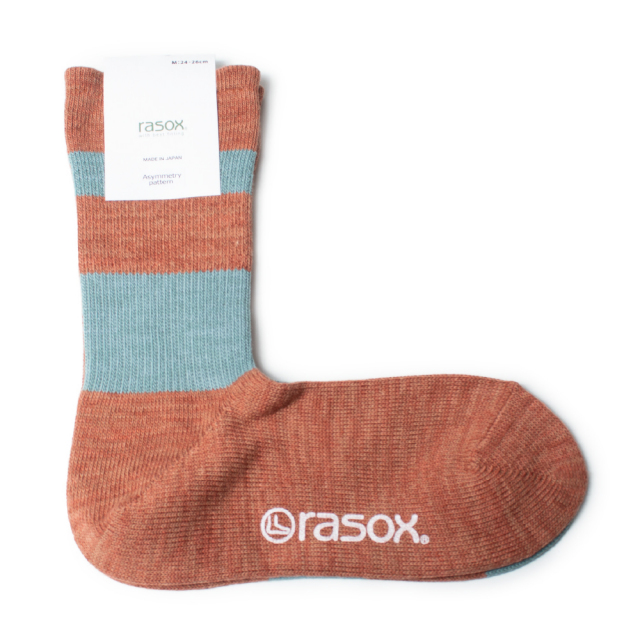 (ラソックス) rasox 靴下 ソックス DRミックス L字型 杢 ラソックスジャパン CA090CR10