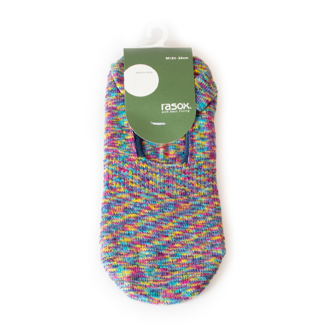 (ラソックス) rasox 靴下 ソックス スプラッシュ・カバー カバーソックス 杢 CA141CO01