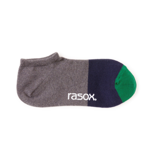 (ラソックス) rasox 靴下 ソックス コットンリネン・スニーカー アンクル丈 ショート丈 CA191SN01