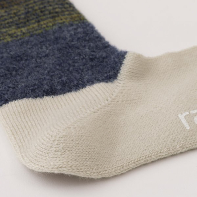 (ラソックス) rasox 靴下 ソックス グラデパネル・クルー レディース メンズ ユニセックス 女性用 男性用 男女兼用 日本製 CA232CR01