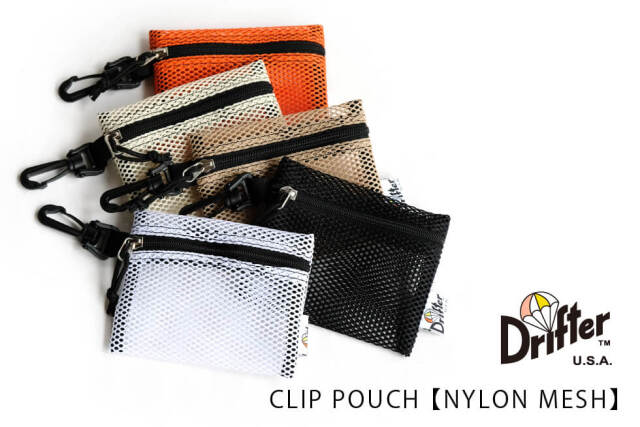 ドリフター Drifter 日本正規品 クリップポーチ ナイロンメッシュ Clip Pouch Dfv0215m ドリフター Drifter 日本正規品 クリップポーチ ナイロンメッシュ Clip Pouch Dfv0215m