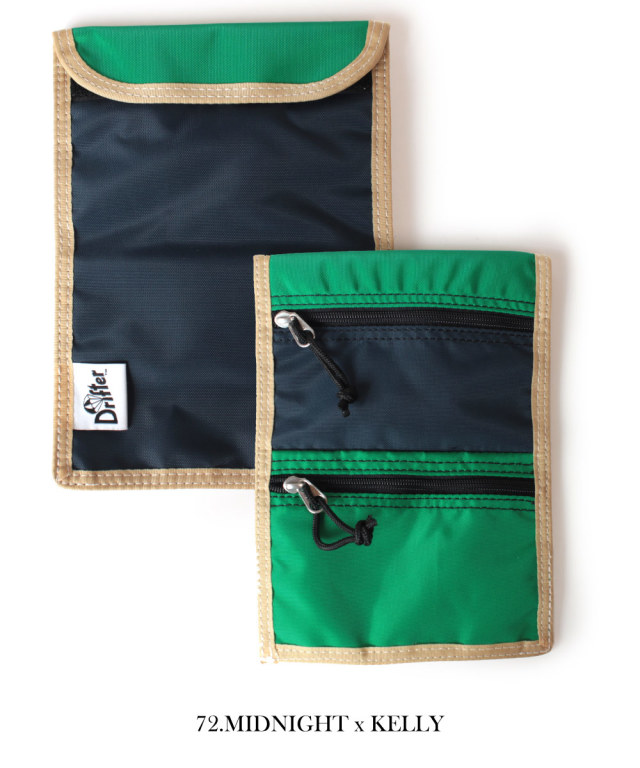 (ドリフター) Drifter ネックポーチ オーガナイザー パスポートケース 定期入れ NECK POUCH DFV0240