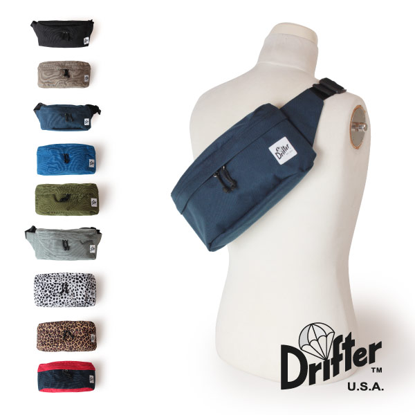 ドリフター Drifter ボディバッグ ウエストバッグ ヒップバッグ