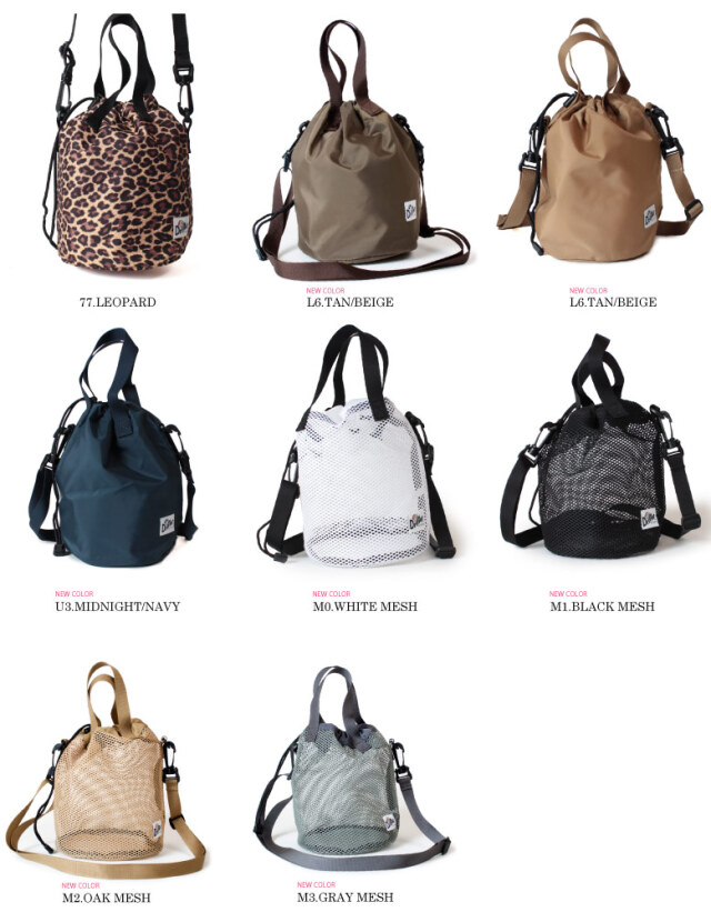 (ドリフター) Drifter ドローストリングポーチ ショルダーバッグ 巾着 2way 手提げ 肩掛け DRAWSTRING POUCH DFV1200