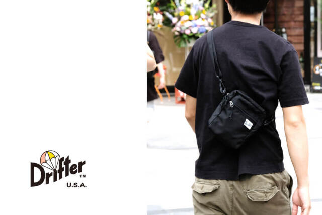 (ドリフター) Drifter ウォークポケット WALK POCKET ミニショルダーバッグ 斜め掛け オーガナイザー バッグインバッグ DFV1220